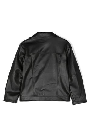 black polyester jacket PHILOSOPHY KIDS | PFGB0010PE073N000